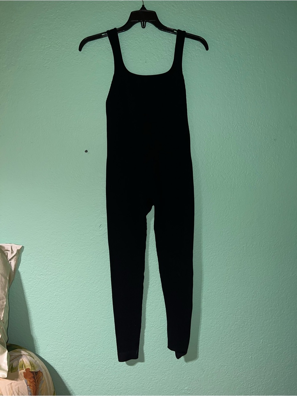 Source Unknown Black Sleeveless Jumpsuit Romper